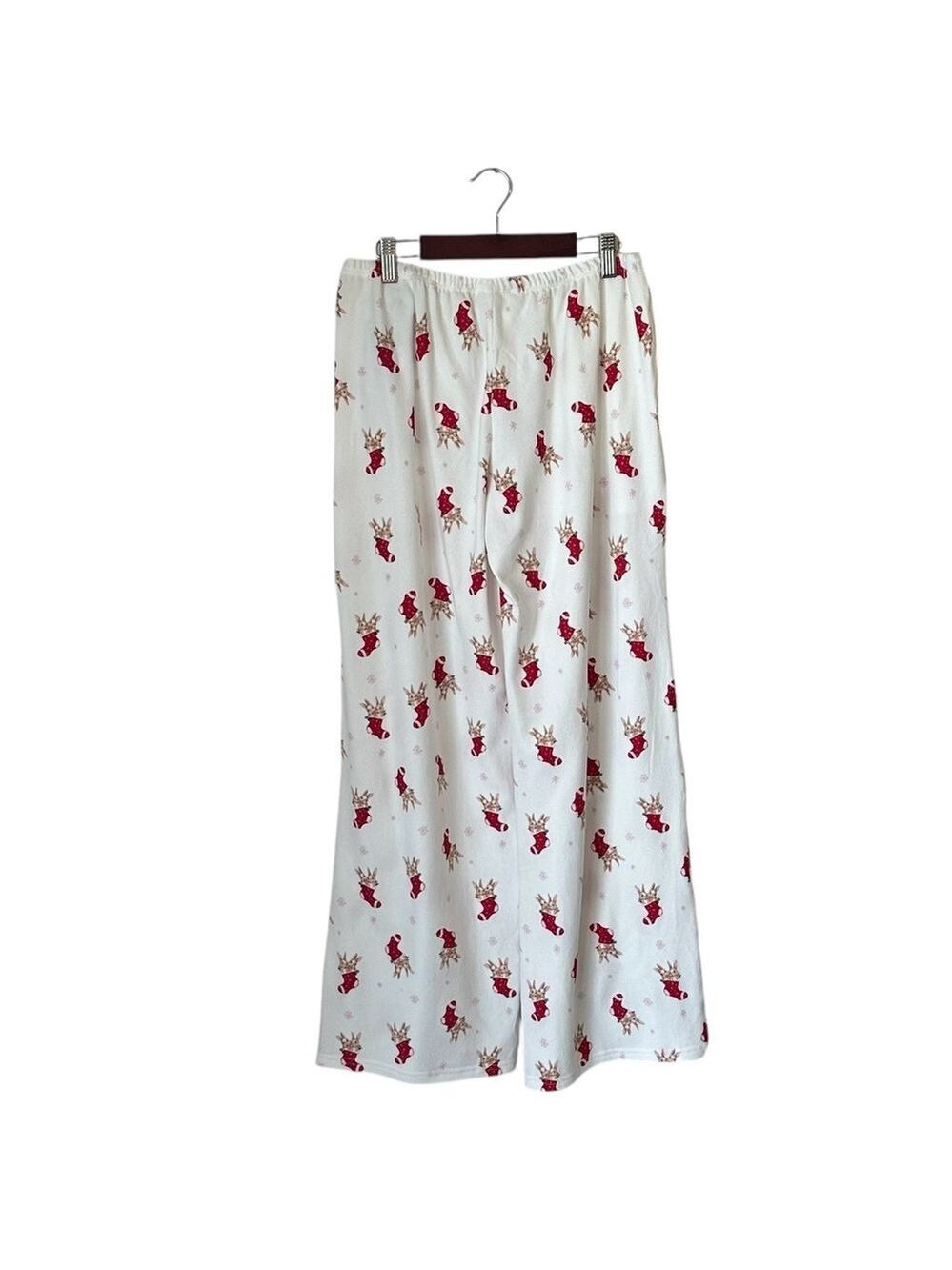 Hollister Super Soft Lightweight Juniors Christmas Bunny Pajama Pants Medium - Picture 3 of 9